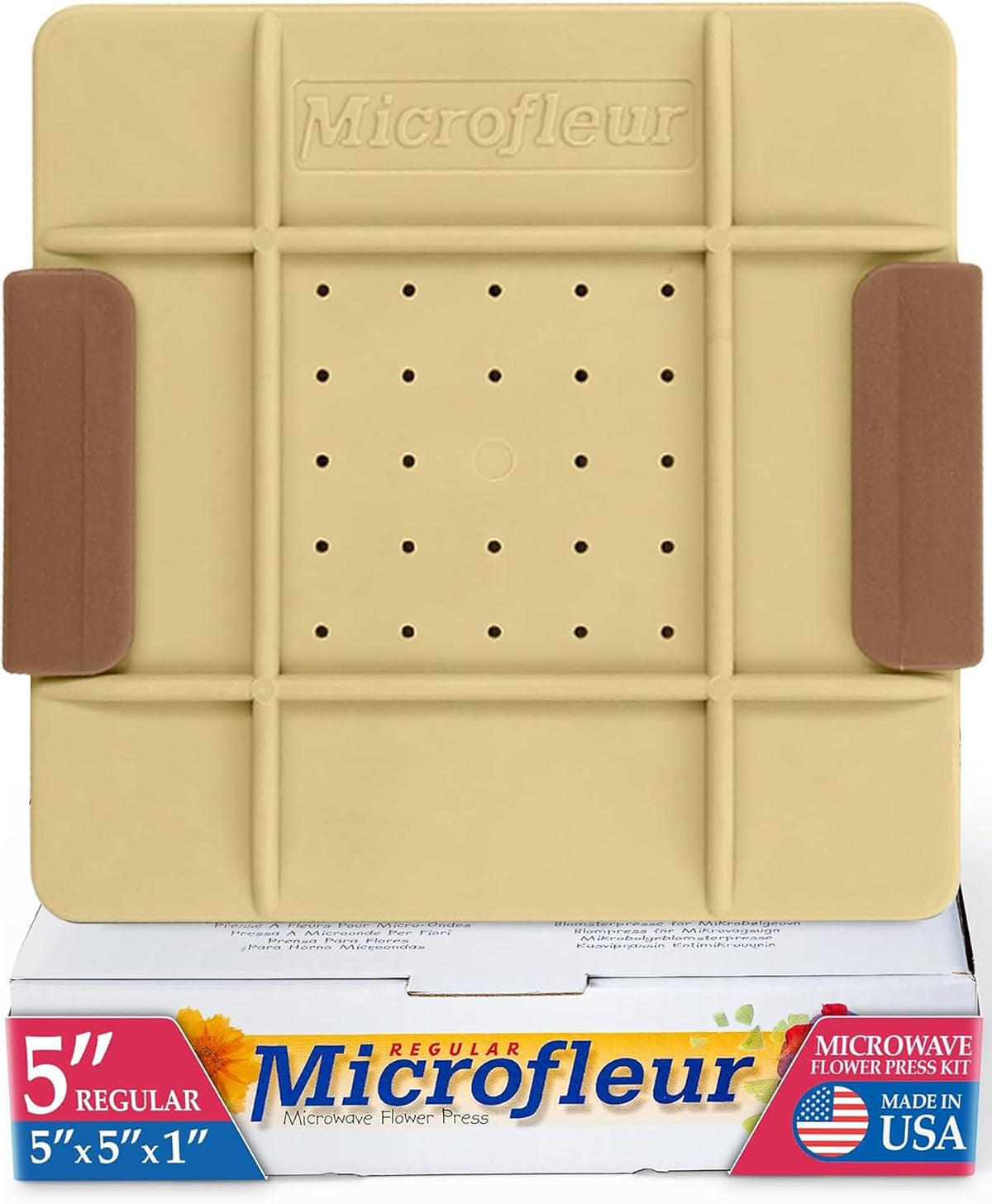Microwave Flower Press