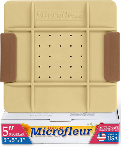 Microwave Flower Press