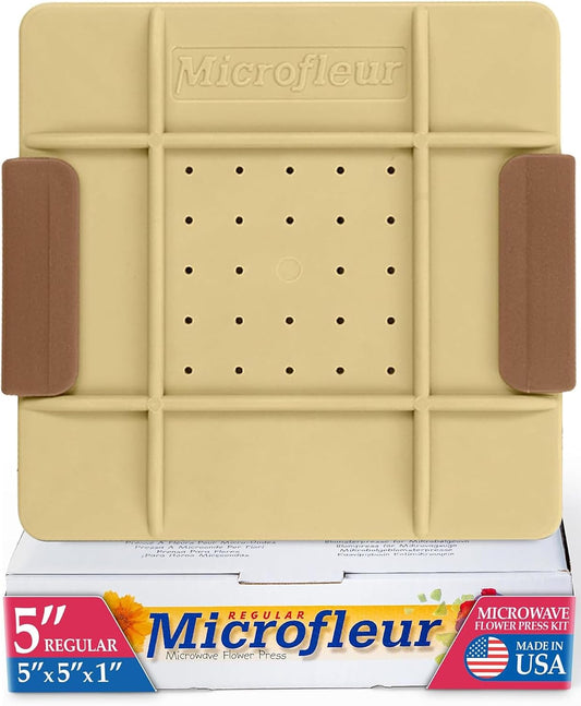 Microwave Flower Press