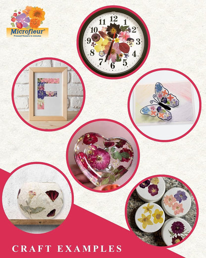 Microwave Flower Press