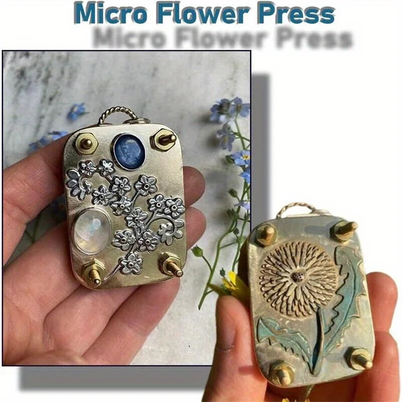 Pocket-sized Mini Flower Press