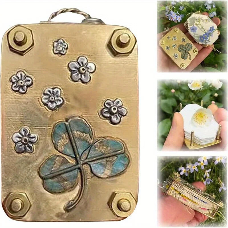Pocket-sized Mini Flower Press