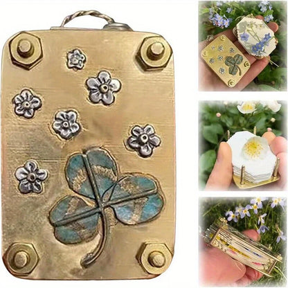Pocket-sized Mini Flower Press